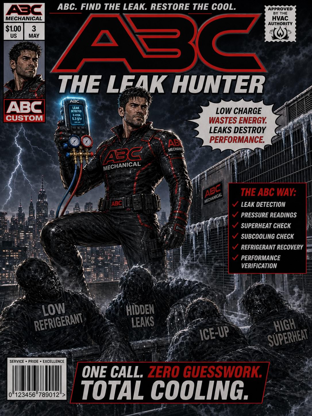 ABC Mechanical Comic — Issue #3: The Leak Hunter