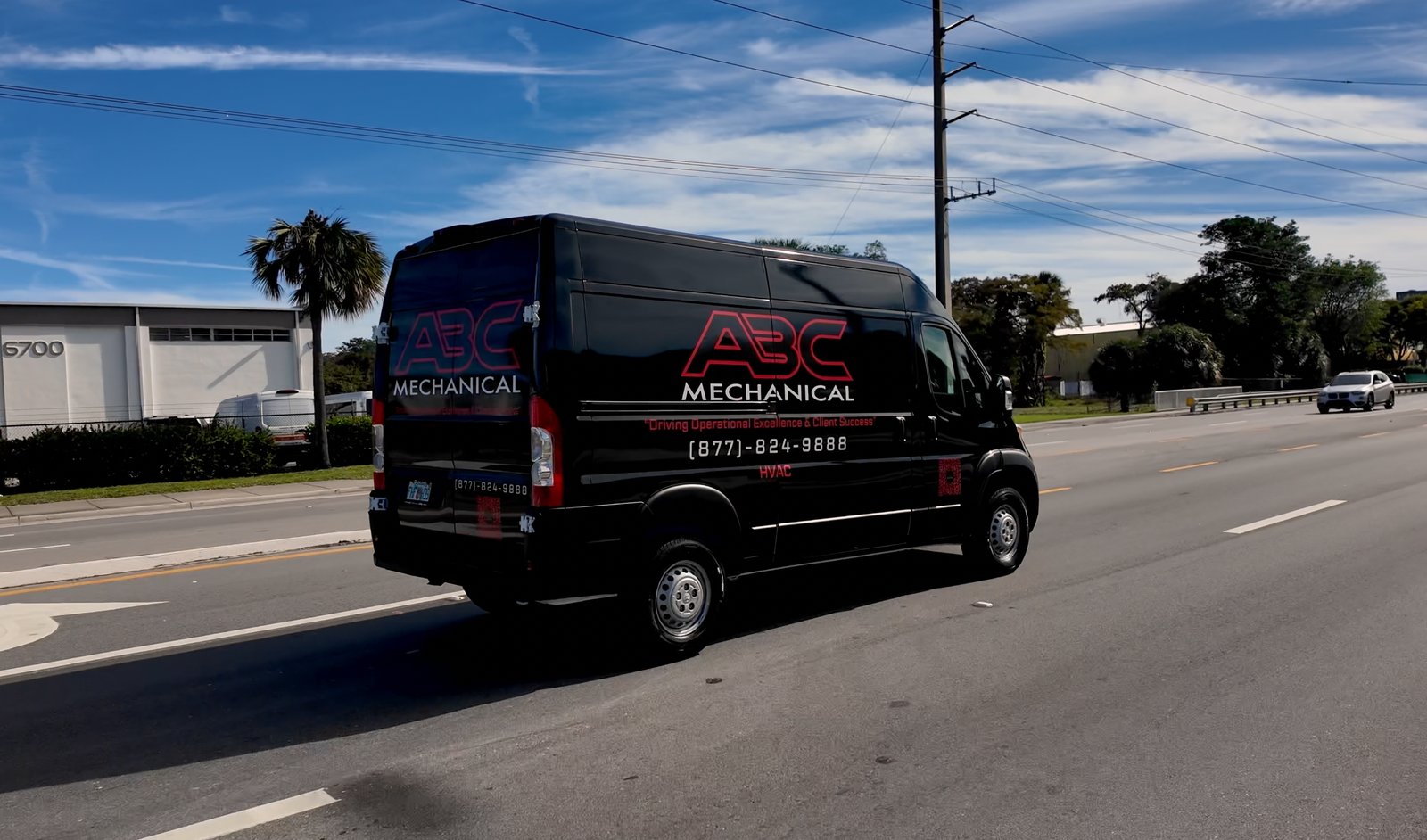 ABC Mechanical service van detail